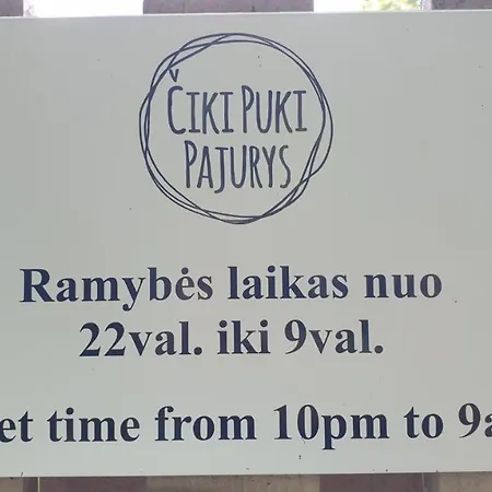 Дом отдыха Nedidelis, Jaukus Namelis Palangoje, Ciki Puki *