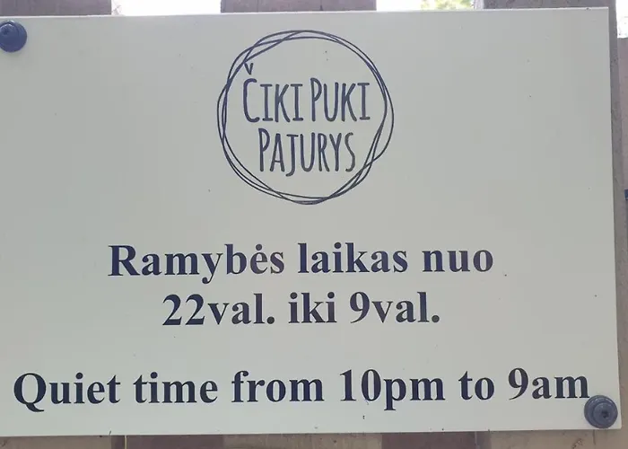 Prázdninový dům Nedidelis, Jaukus Namelis Palangoje, Ciki Puki *