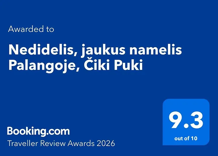 Nedidelis, Jaukus Namelis Palangoje, Ciki Puki